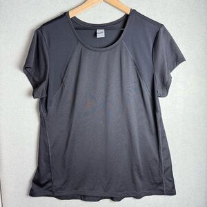 Old Navy Active Womens Black Short Sleeve Go-Dry Tee size XL